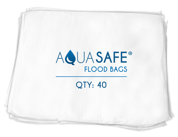 AquaSafe Flood Bags - 40 bags  - BEST VALUE!